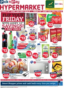 Pick n Pay Hypermarket : Lucky 13th Savings (13 June 2025 Only!)