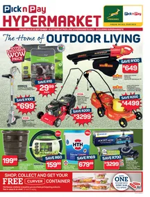 Pick n Pay Hypermarket : Outdoor Specials (22 September - 06 October 2025)
