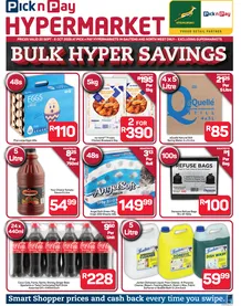 Pick n Pay Hypermarket : Bulk Specials (22 September - 06 October 2025)