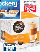 Nescafe Dolce Gusto Capsules 84-256g Each
