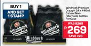 Windhoek Premium Draught Cans Or Non Returnable Bottles 24X440ml-Per Case