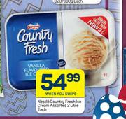 Nestle Country Fresh Ice Cream Assorted-2L Each
