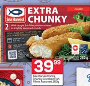 Sea Harvest Extra Chunky Crumbed Fish Fillets Assorted-280g
