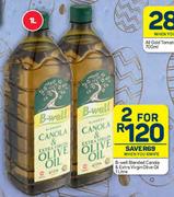B-Well Blended Canola & Extra Virgin Olive Oil-For  x 1L