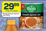 Rhodes Smooth Apricot Jam-900g