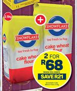Snowflake Cake Wheat Flour-For 2 x 2.5Kg
