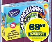 Beacon mmmMallows Marshmallow Eggs-36s