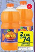 Brookes Oros Original Orange Squash-For 2 x 2L