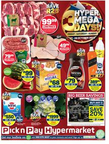 Pick n Pay Hypermarket Western Cape : Mega Days! (27 October - 29 October 2023)
