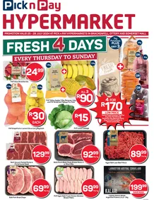Pick n Pay Hypermarket Western Cape : Fresh Specials (25 July - 28 July 2024)