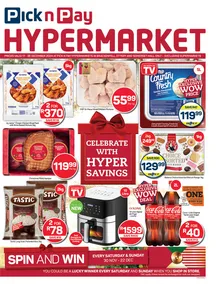 Pick n Pay Hypermarket Western Cape : Christmas Specials (17 December - 26 December 2024)