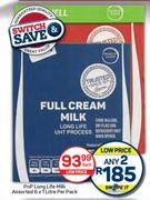 PnP Long Life Milk Assorted-6 x 1L Per Pack