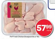 PnP Fresh Chicken Braaipack 8s Or 16s-Per Kg