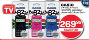 Casio FX-82ZA Plus II Scientific Calculator-Each