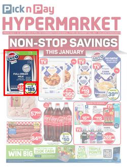 Pick n Pay Hypermarket Western Cape : Specials (02 January - 22 January 2025), page 1