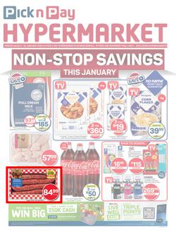 Pick n Pay Hypermarket Western Cape : Specials (02 January - 22 January 2025), page 1