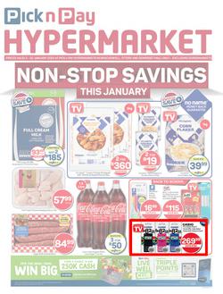 Pick n Pay Hypermarket Western Cape : Specials (02 January - 22 January 2025), page 1