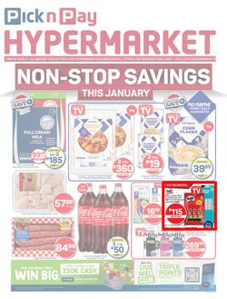 Pick n Pay Hypermarket Western Cape : Specials (02 January - 22 January 2025), page 1