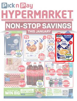 Pick n Pay Hypermarket Western Cape : Specials (02 January - 22 January 2025), page 1
