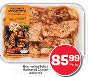 Bush Valley Select Marinated Chicken Assorted-Per Kg