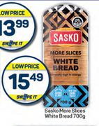 Sasko More Slices White Bread-700g