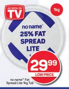 No Name Fat Spread Lite Tub-1Kg 
