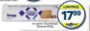No Name Short Bread Squares-200g 