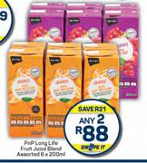PnP Long Life Fruit Juice Blend Assorted-Any 2 x 6 x 200ml