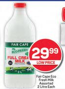 Fair Cape Eco Fresh Milk Assorted-2L Each