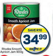 Rhodes Smooth Apricot Jam-900g