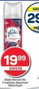 Glade Aerosol Air Freshener Assorted-180ml Each