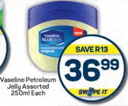 Vaseline Petroleum Jelly Assorted-250ml Each