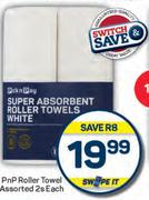 PnP Roller Towel Assorted-2s Each