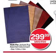 Multi Flor Jackpot Rug-Each