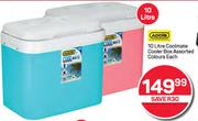Addis 10L Coolmate Cooler Box Assorted Colours-Each
