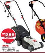 Ryobi 1200WPlastic Deck Electric Lawnmower RM-1202/RM-1232