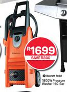 Bennett Read 1800W Pressure Washer 140 Bar