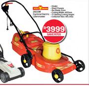 Wolf Garden 2600W Cyclone Electric Lawnmower
