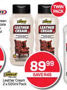 Shield Leather Cream-2 x 500ml Per Pack