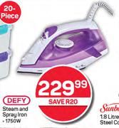 Defy Steam & Spray Iron 1750W