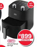 Defy 4.7L Manual Air Fryer