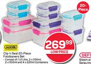 Addis Clip n Seal 20 Piece Food Saver Set