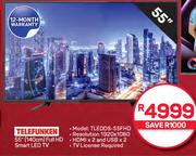Telefunken 55" (140cm) Full HD Smart LED TV TLEDDS-55FHD