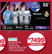 Hisense 55" (140cm) QLED 4K Smart TV 55Q6N