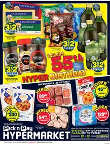 Pick n Pay Hypermarket Western Cape : It's Our 55th Hyper Birthday (04 July - 10 July 2022)