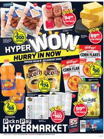 Pick n Pay Hypermarket KwaZulu-Natal : Hyper WOW (08 August - 23 August 2022)