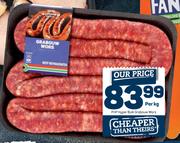 PnP Hyper Bulk Grabouw Wors-Per Kg