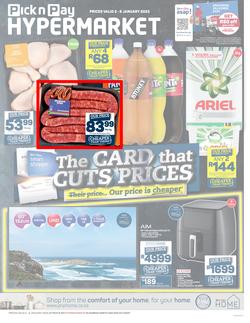 Pick n Pay Hypermarket KwaZulu-Natal : Our Price is Cheaper (2 January - 8 January 2023), page 1