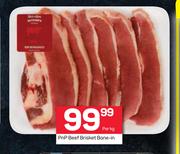 PnP Beef Brisket Bone In-Per Kg