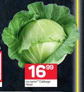 No Name Cabbage Head